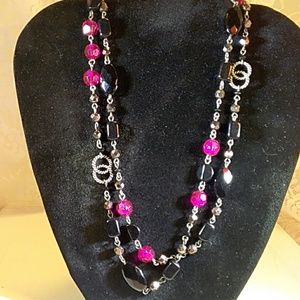 Lia Sophia long station necklace